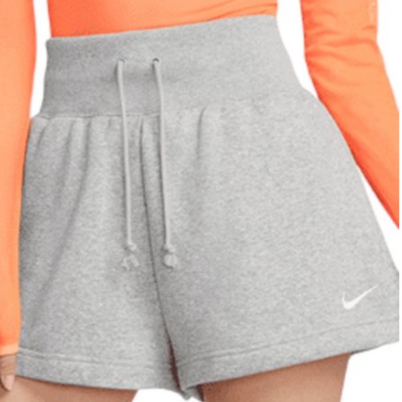 Nike Pants - Women NIKE SC Phoenix Fleece
High Waisted Loose Short SZ S